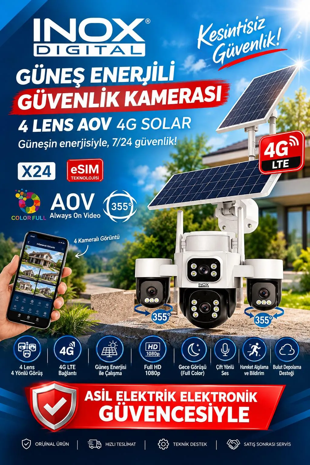 INOX Kamera Seti